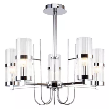 Люстра Circle Dance Glass Chrome