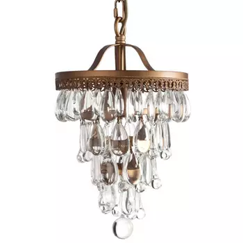 Люстра Clarissa Glass Drop Pendant 25
