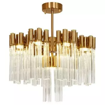 Люстра Contemporary chandelier crystal brass 65