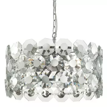 Люстра Crystal Octagons Chrome
