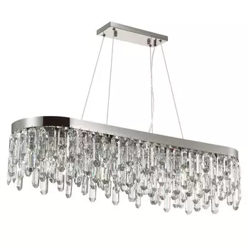 Люстра Crystal Polyhedrons Linear Chrome