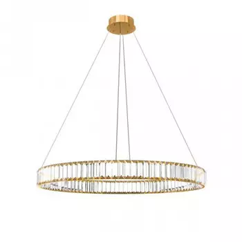 Люстра Crystal Ring Gold диаметр 80