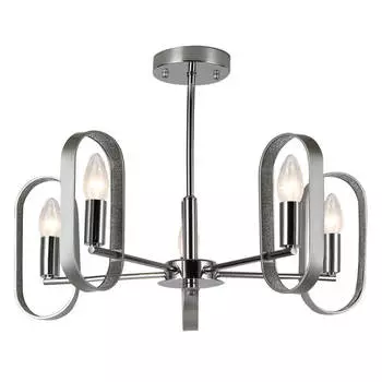 Люстра Defense Oval Сhromium