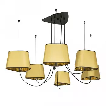 Люстра Designheure Lighting Gold 6 плафонов