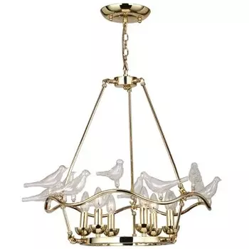 Люстра Dove Chandelier Glass Bird 6