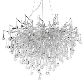 Люстра Droplet Chandelier Silver 80