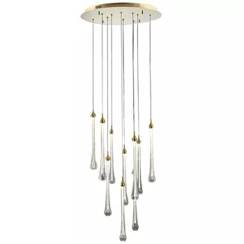 Люстра Droplet Ray Circle 10 плафонов