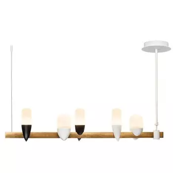 Люстра Ebenezer Chandelier Linear white 85