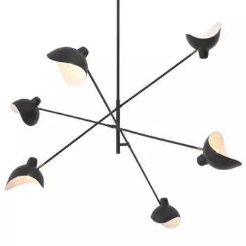 Люстра Eichholtz Chandelier Meryll Black