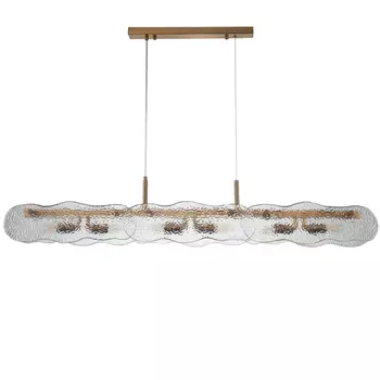 Люстра Elanza Long с Рельефным Стеклом