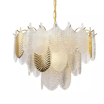 Люстра Feyar Gold c Рельефным Стеклом