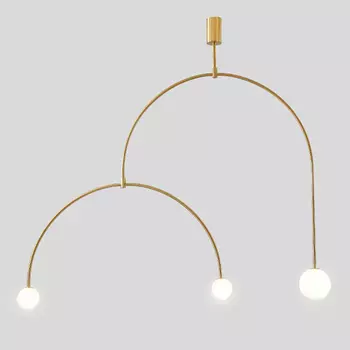 Люстра Fontana Amorosa Three Gold