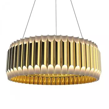 Люстра GALLIANO ROUND SUSPENSION LIGHT by DELIGHTFULL Gold
