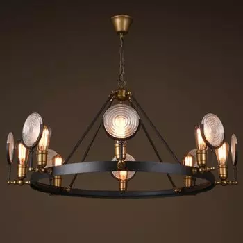 Люстра GASLIGHT LENS Chandelier 8