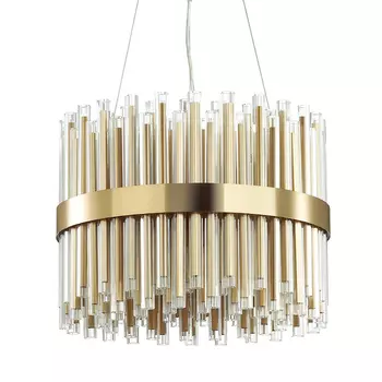 Люстра Gladwin Round Glass Tubes Chandelier