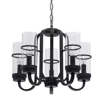 Люстра Glass Beaker lamps 5