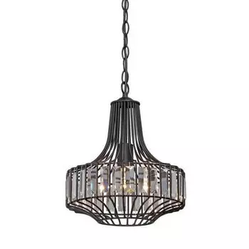 Люстра Glass Plate Pendant #5 Black