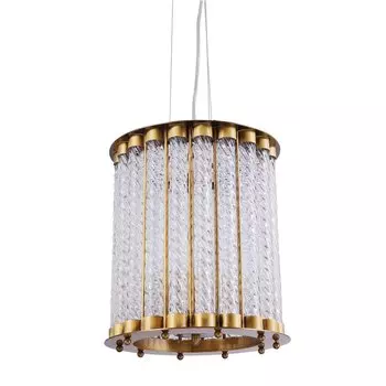 Люстра Glass Spirals Cylinder