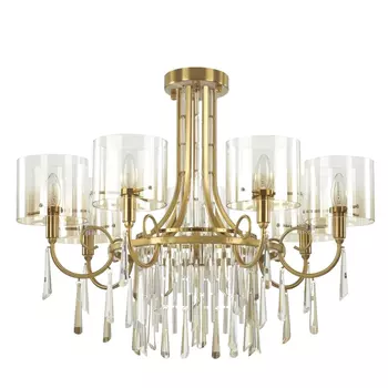 Люстра Glass World Bronze на 7 ламп