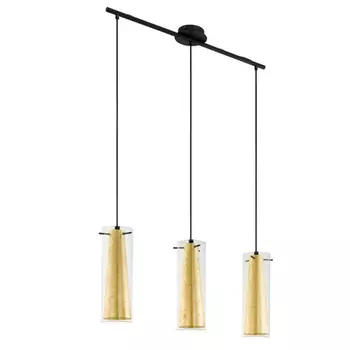 Люстра Gold Inside Glass Plafond 3