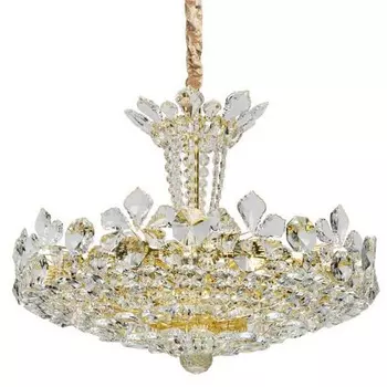 Люстра Griselda Crystal Chandelier gold