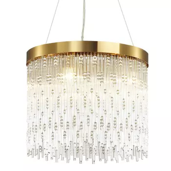 Люстра Hailstorm Rain Kerri Chandelier gold 45