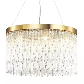 Люстра Hailstorm Rain Kerri Chandelier gold 60