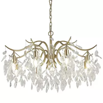 Люстра Hanging Crystal Leaves Chandelier 83