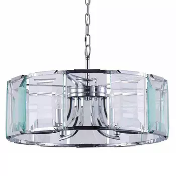 Люстра Harlow Crystal Round Chandelier chrome 6