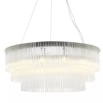 Люстра Harrison Chandelier chrome 12 lamp