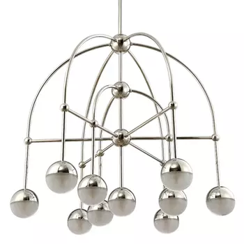 Люстра Heidy Chrome Chandelier 10