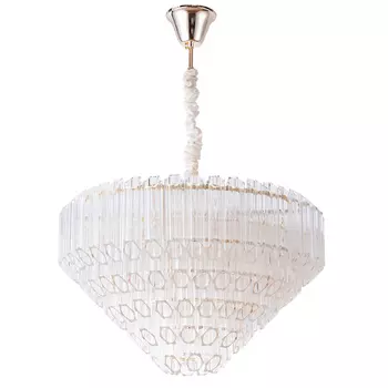 Люстра Hexagon Tube Light Crystal Chandelier