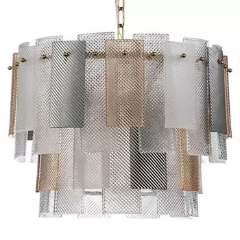 Люстра Honey Hive с Цветным рельефным стеклом