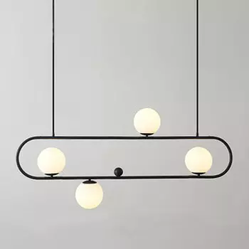 Люстра Horizontal Balls Balance Black 4