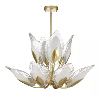 Люстра Ice Leaf на 12 ламп