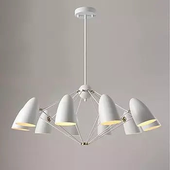 Люстра JLYLITE 10-Light Sputnik Chandelier White