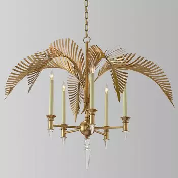 Люстра John-Richard Collection Palm Frond 5-Light Chandelier