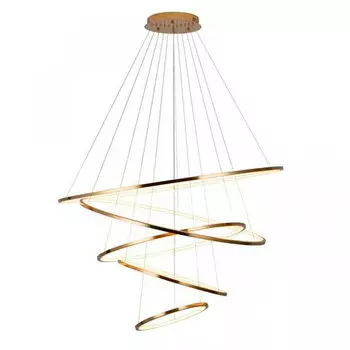 Люстра кольца Ring Horizontal Quintet Gold