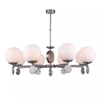 Люстра Kyran Nickel Chandelier 8