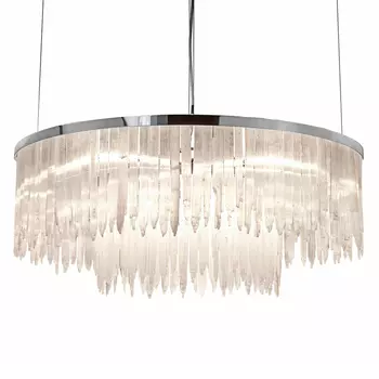 Люстра LAMP SELENITE MINI Nickel Oval