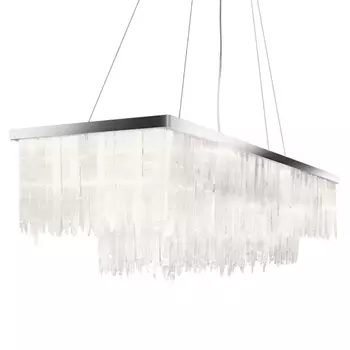 Люстра LAMP SELENITE RECT chromium 130