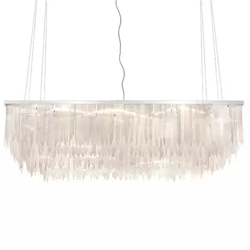 Люстра LAMP SELENITE RECT chromium 160