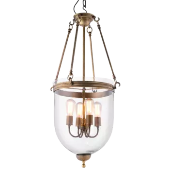 Люстра Lantern Cameron Brass M