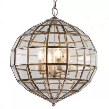 Люстра Lantern Luna brass L
