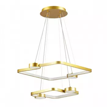 Люстра Lerida Square Золотая