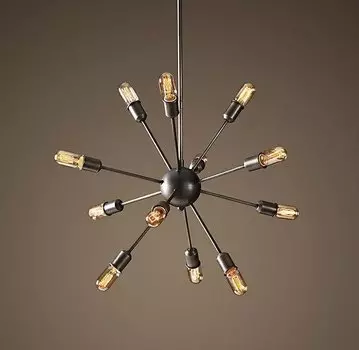 Люстра Loft Industrial Sputnik Chandelier 70 12