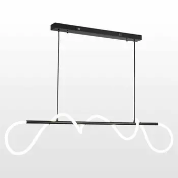 Люстра Luke Lampco Tracer Chandelier Black Line