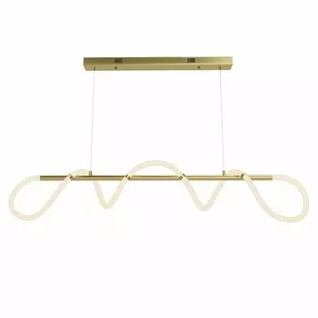 Люстра Luke Lampco Tracer Chandelier Gold Line