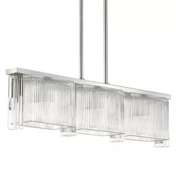 Люстра Madelen Chrome Linear Chandelier