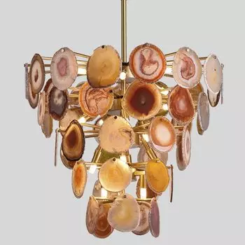 Люстра MARJORIE SKOURAS BEBE CHANDELIER AGATE natural